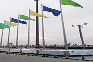 6米鋁合金錐形旗桿